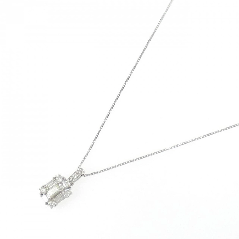 Dây chuyền kim cương PT900/PT850 0.55CT - Hàng hiệu Chính hãng 858008