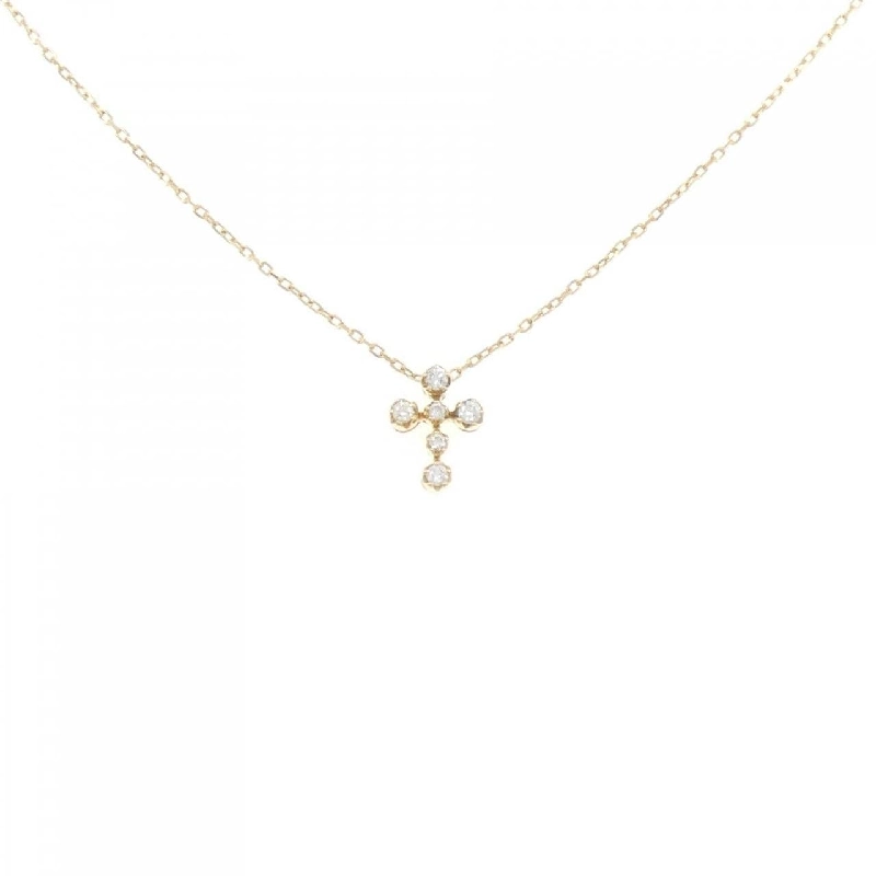 Nhà thiết kế trang sức Star Jewelry - Dây chuyền kim cương chéo 0.10CT - Hàng hiệu Authentic 844948