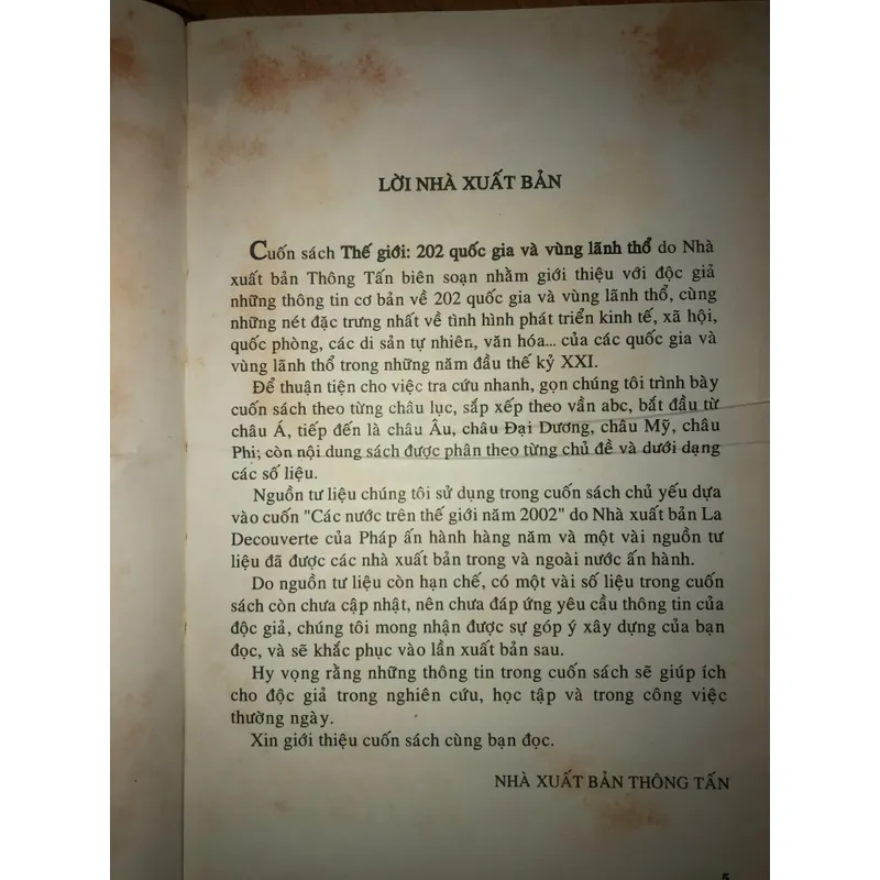 Thế giới: 202 quốc gia và vùng lãnh thổ 694472
