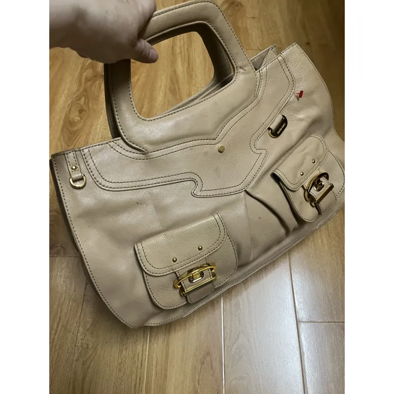 Túi tote nữ 35*23*14 da thật 2hand 1004362