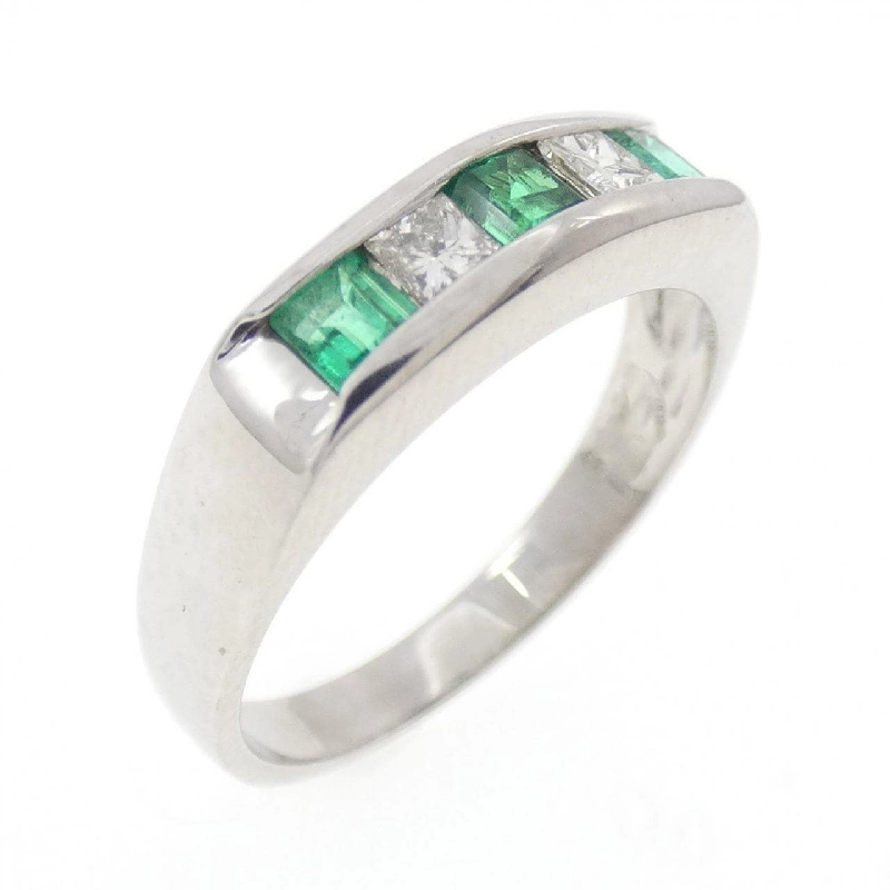 Nhẫn Emerald PT900 0.41CT - Hàng hiệu Chính hãng 854549