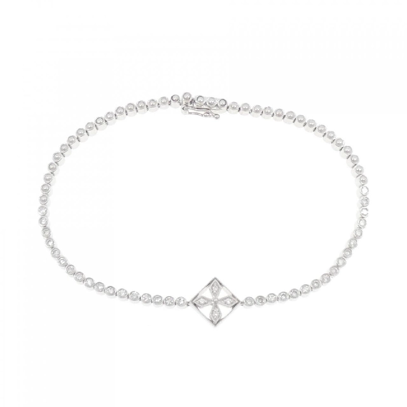 K18WG Vòng tay kim cương 0.72CT - Hàng hiệu Chính hãng 871001