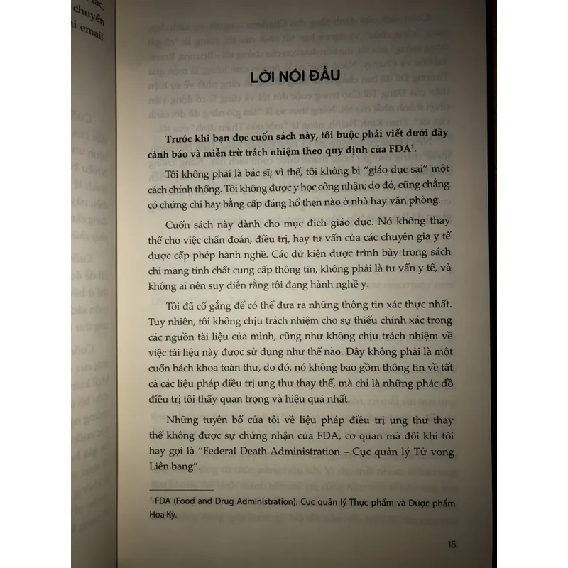 Ung thư - Sự thật, hư cấu, gian lận và những phương pháp chữa lành không độc hại 689682