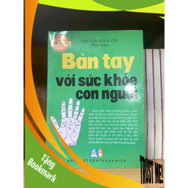 (TẶNG BOOKMARK) Bàn tay với sức khỏe con người SỨC KHỎE - THỂ THAO RBK0810 939265