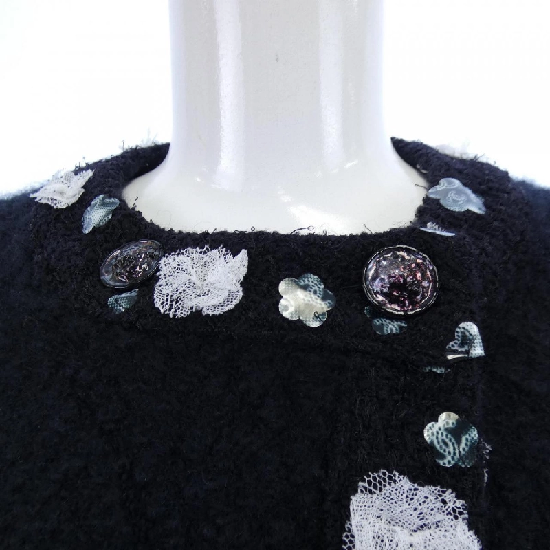 Jacket không cổ CHANEL P73488K10557 22B 630016