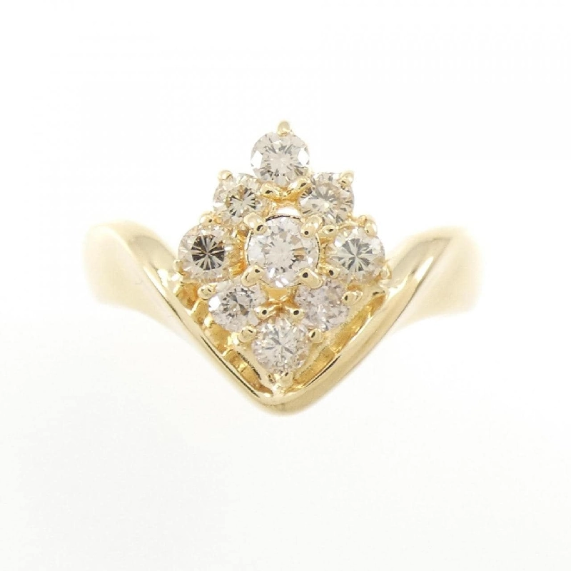 Nhẫn kim cương K18YG 0.50CT - Hàng hiệu chính hãng 855821