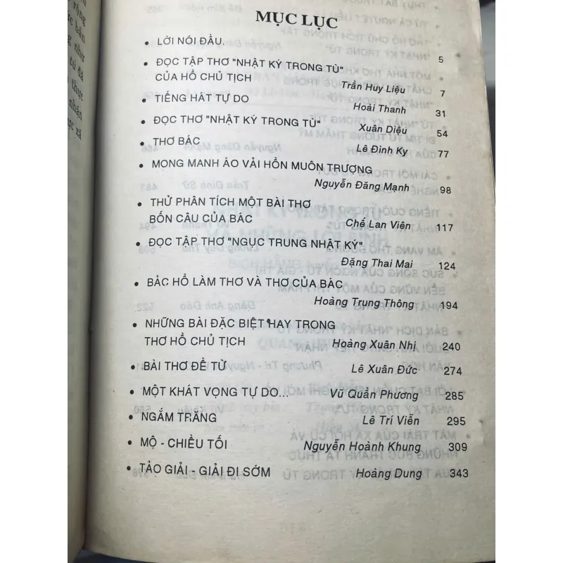 SÁCH NHẬT KÝ TRONG TÙ VÀ NHỮNG LỜI BÌNH 783252