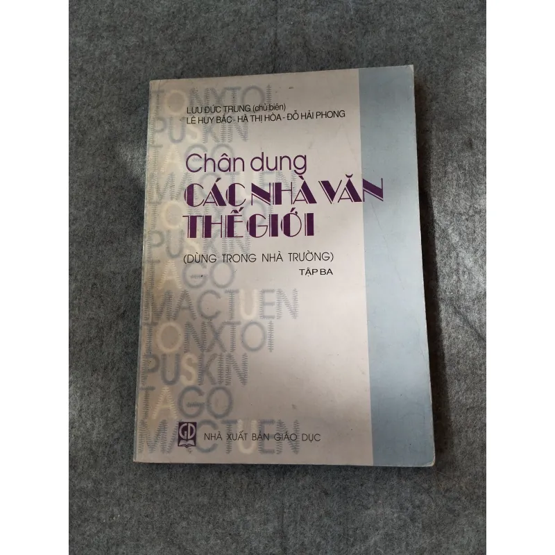 CHÂN DUNG CÁC NHÀ VĂN THẾ GIỚI TẬP BA 720731
