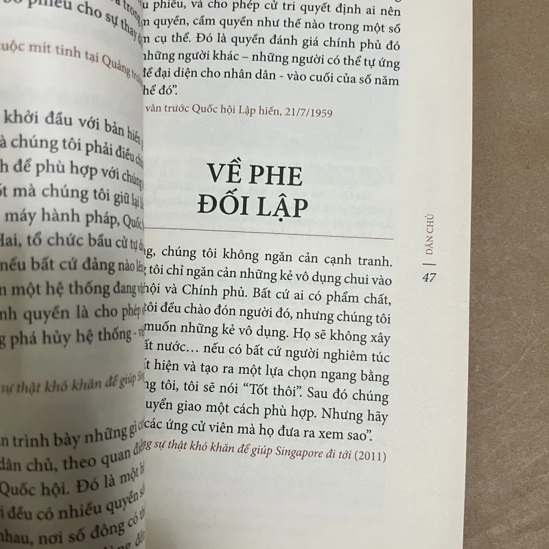 Lý Quang Diệu Bàn Về Cầm Quyền 1023008