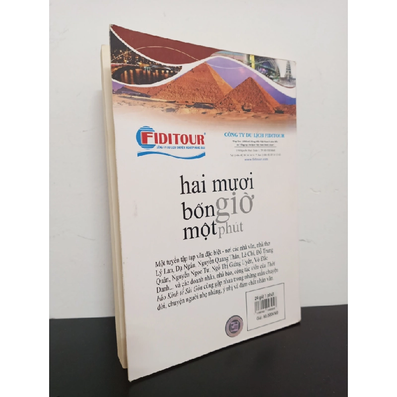 [Phiên Chợ Sách Cũ] Tuyển Tập Tạp Văn Trên Thời Báo Kinh Tế Sài Gòn - Hai Mươi Bốn Giờ Một Phút 2301 402718