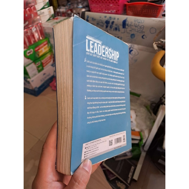 The book of leadership - Dẫn dắt bản thân, đội nhóm và tổ chức vươn xa - Anthony Gell KỸ NĂNG HCM0910 923076
