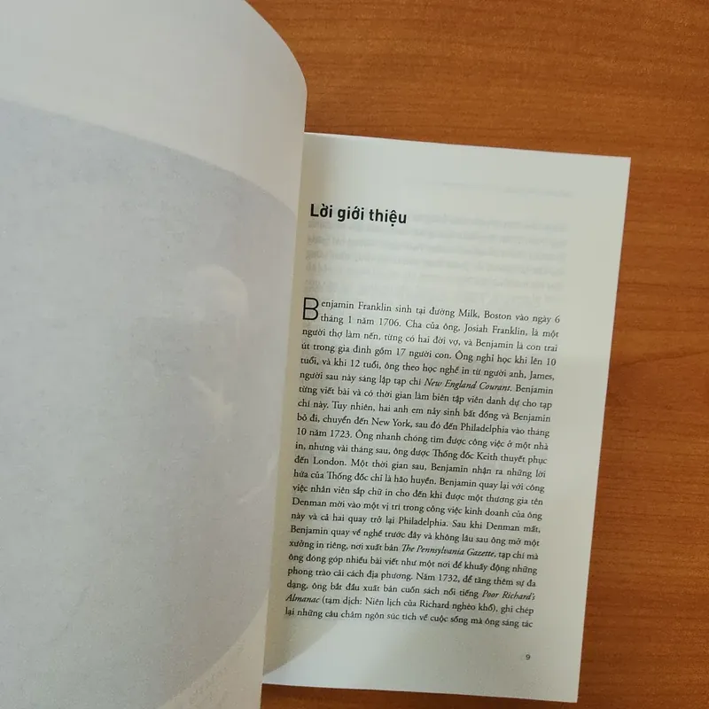 Sách Tự truyện Benjamin Franklin 720302