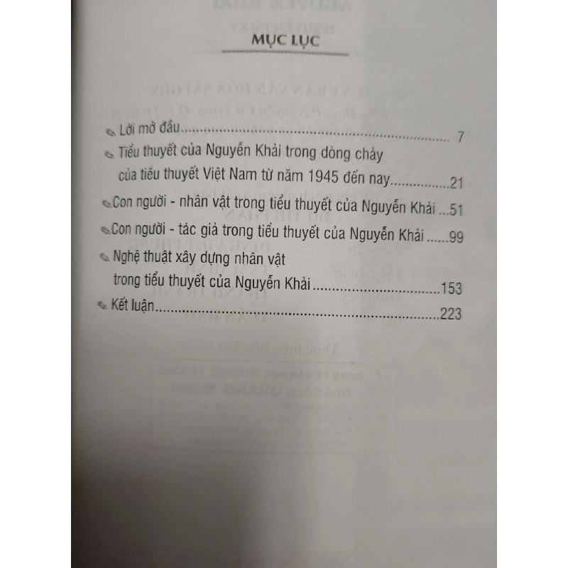 Thế giới nhân vật trong tiểu thuyết Nguyễn Khải - 2009 - 223 trang LỊCH SỬ - CHÍNH TRỊ - TRIẾT HỌC ANTQ1301 762976