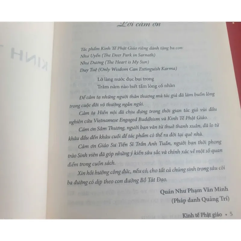 Kinh Tế Phật Giáo - Quán Như Phạm Văn Minh 712087