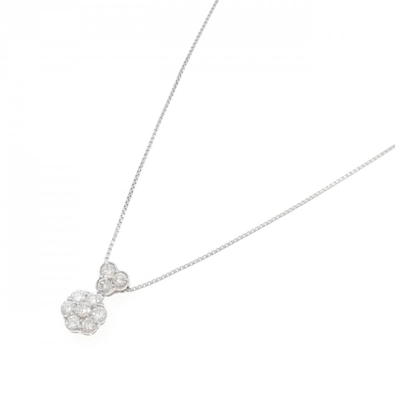 Dây chuyền kim cương hoa PT900/PT850 1.01CT - Hàng hiệu Chính hãng 859342