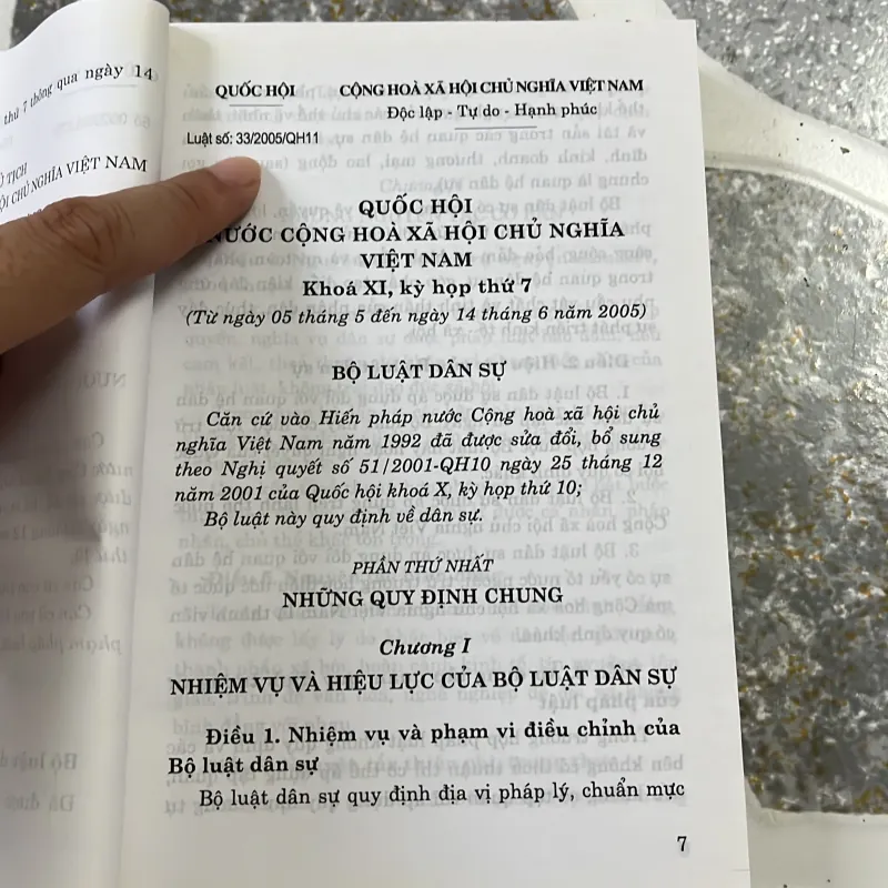 Bộ luật dân sự 2005 469755