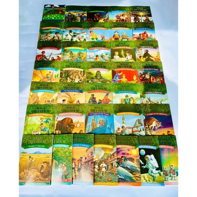 Sách kinh điển - MAGIC TREE HOUSE PHẦN 1 trọn bộ 40 cuốn FULL BOXSET + audio 779448