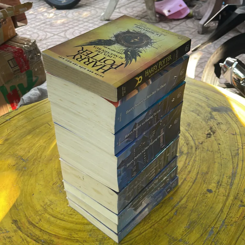 HARRY POTTER trọn bộ 8 cuốn bìa lâu đài - J.K. ROWLING 1007093