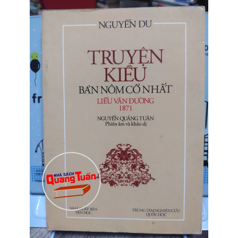 Sách: Truyện Kiều – Bản Nôm cổ nhất Liễu Văn Đường 1871 (A2) 576613
