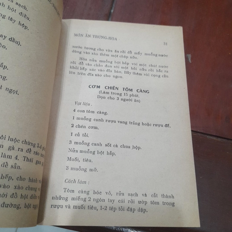 Cô Lệ Hoa - NGHỆ THUẬT LÀM MÓN ĂN TRUNG HOA (in tại Sài Gòn năm 1972) 518724