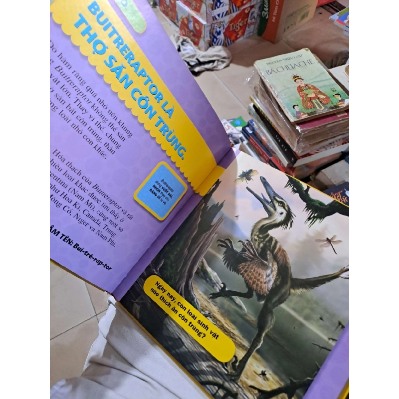 Cuốn Sách Lớn Đầu Tiên Của Tớ - Khủng Long - Catherine D Hughes - mới 90% - SÁCH ĐỒNG GIÁ 29K - HCM3012 923511