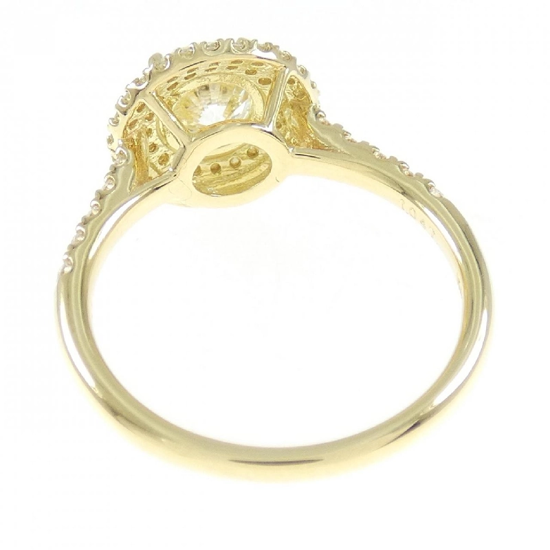 Nhẫn kim cương K18YG 1.047CT L VS1 Tốt - Hàng hiệu Chính hãng 879434