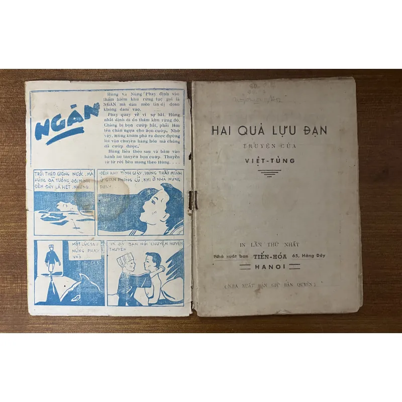 Hai quả lựu đạn- in lần 1 - nxb Tiến Hoá 1023830
