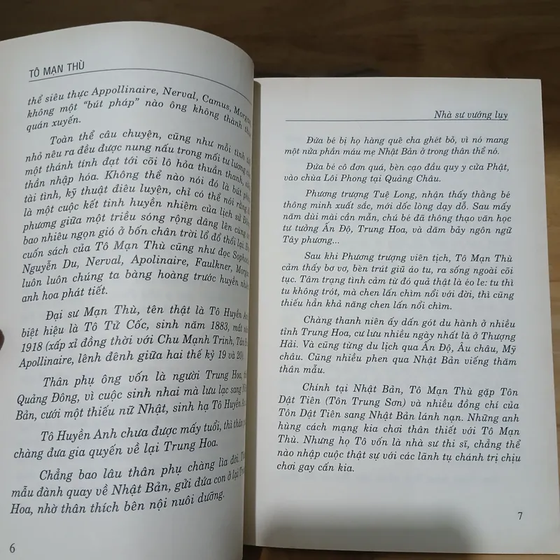 Nhà Sư Vướng Lụy - Đại Sư Tô Mạn Thù (Bản dịch Bùi Giáng) 704373