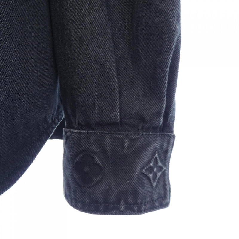 Áo khoác denim oversized họa tiết monogram LOUIS VUITTON HQS42WCHX - Hàng hiệu Authentic 892165