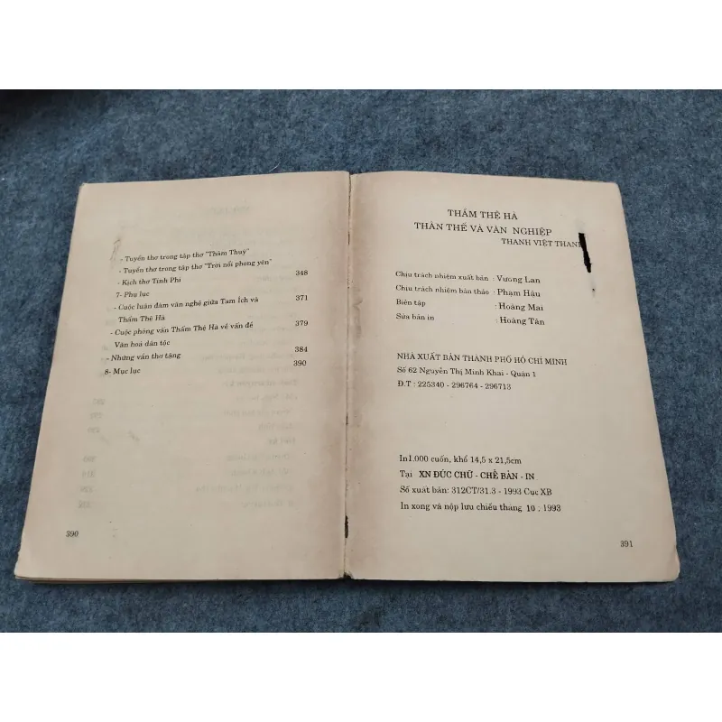 THẨM THỆ HÀ: THÂN THẾ VÀ VĂN NGHIỆP 936837