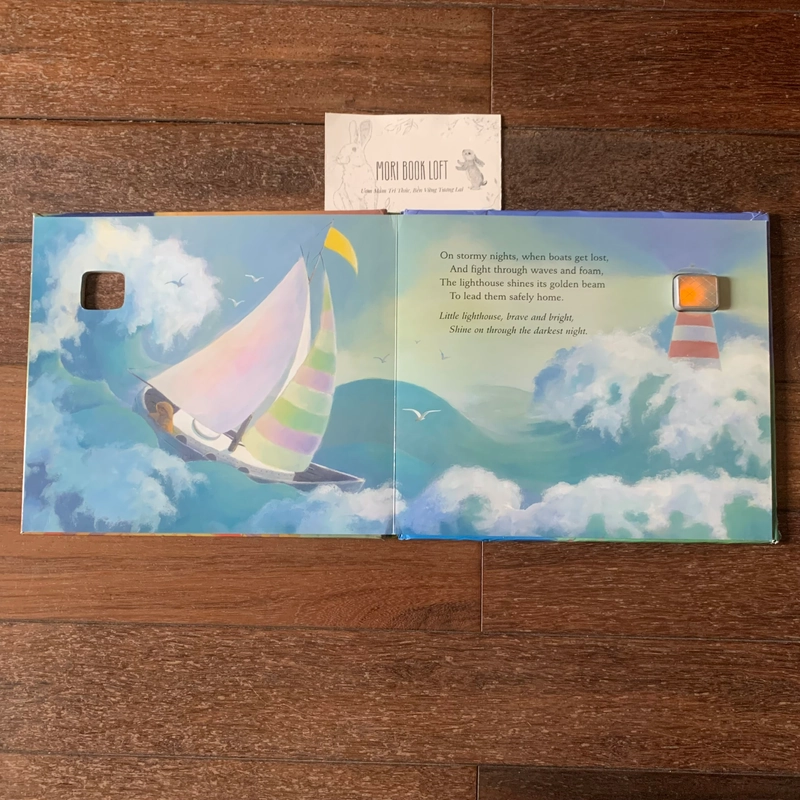 Sách tương tác bật đèn The Little Night – Light, Used, Bìa cứng, Khổ ngang lớn, 0-5t 498820