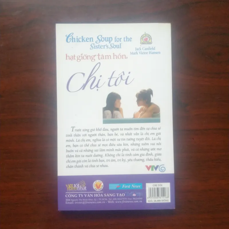 [Sách Tâm Lý] Chị Tôi - Chicken Soup For The Soul (Jack Canfield & Mark Viktor Hansen) 908535