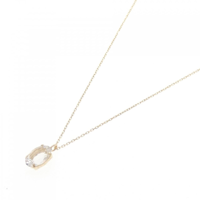 K10YG Labradorite Necklace - Hàng hiệu Authentic 861375