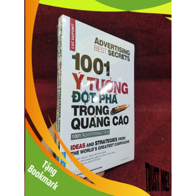(TẶNG BOOKMARK) 1001 ý tưởng đột phá trong quảng cáo mới 100% 938051