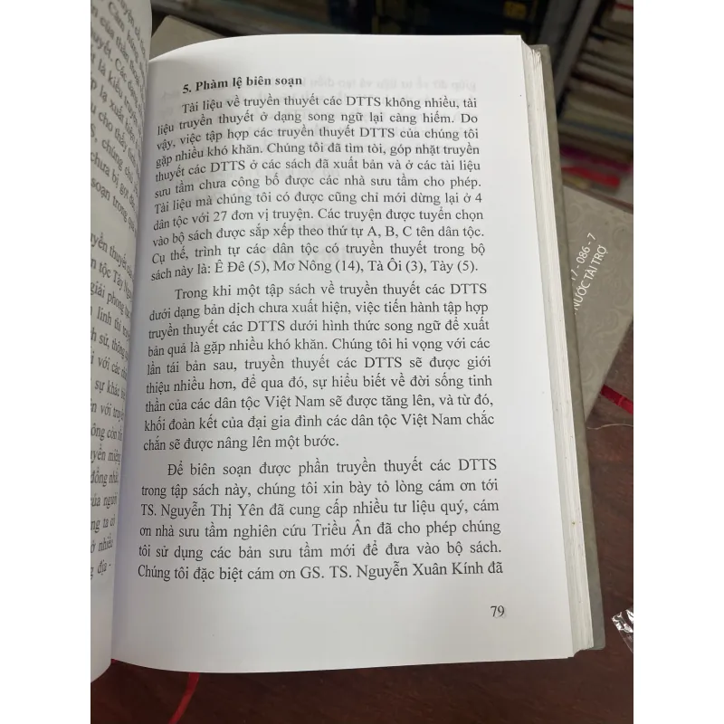 TRUYỀN THUYẾT CÁC DÂN TỘC THIỂU SỐ VIỆT NAM - TRẦN THỊ AN biên soạn 937219