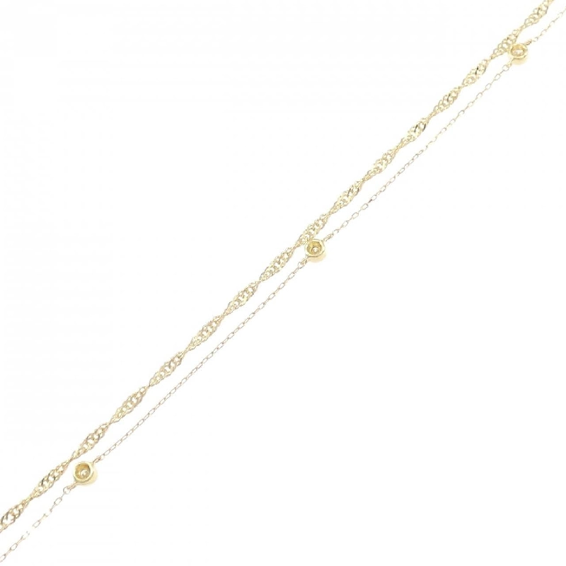 K18YG Vòng tay kim cương - Hàng hiệu Chính hãng 872984