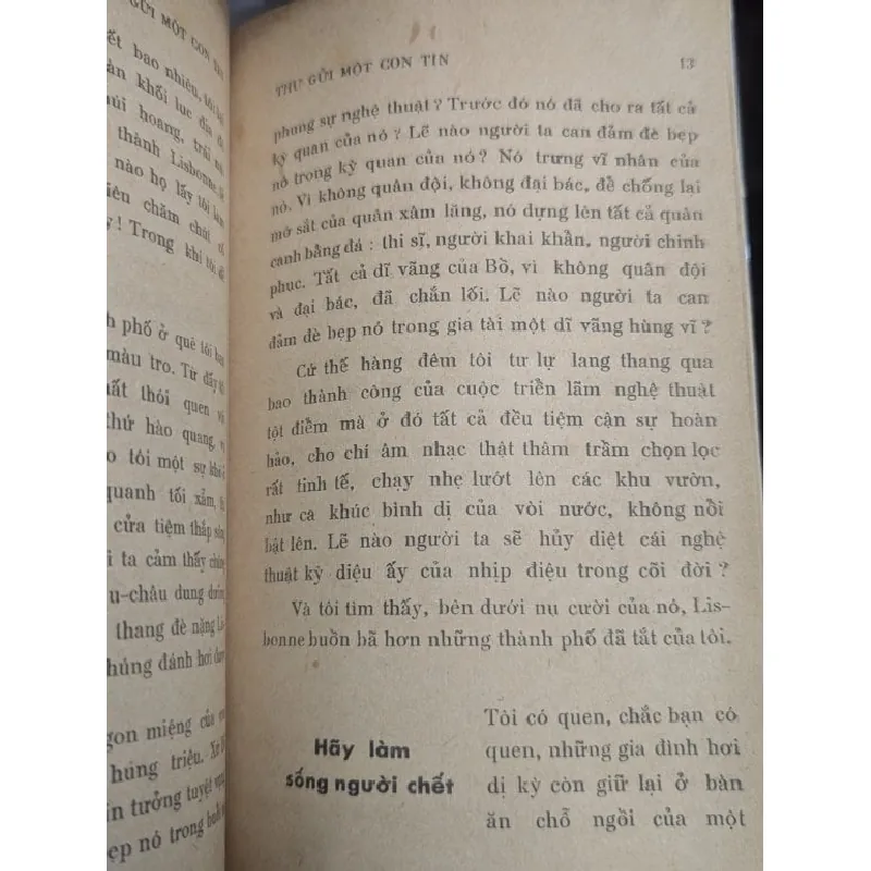 Thư gửi một con tin - Antoine De Saint Exupery 593635