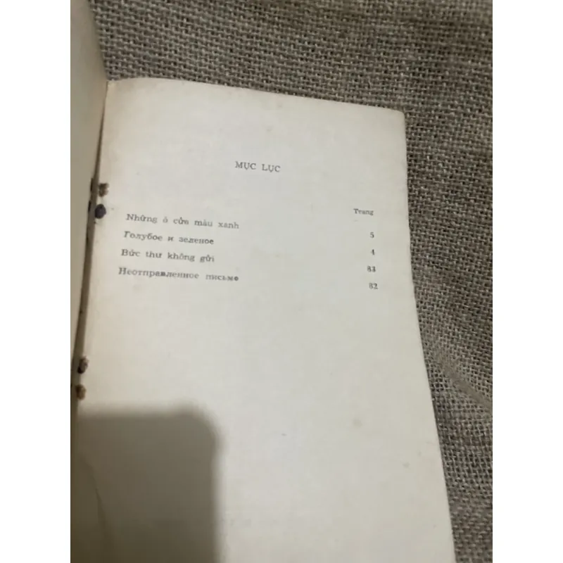 Bức thư không gởi - Song ngữ Nga Việt - НЕОТПРАВЛЕННОЕ ПИСЬМЕ Рассказы 716918
