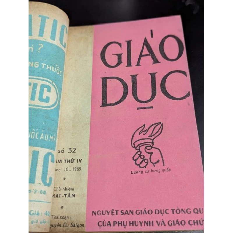 Tạp chí nguyệt san giáo dục - Chủ Nhiệm Mai Tâm 472858