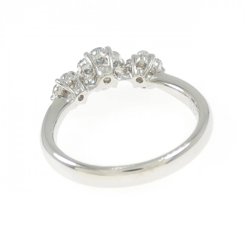 Nhẫn kim cương hoa PT900 0.24CT 667207