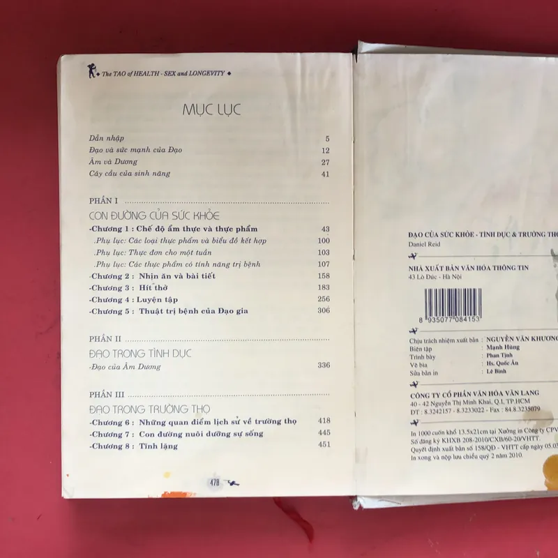 Đạo của sức khỏe, tình dục và trường thọ 558037