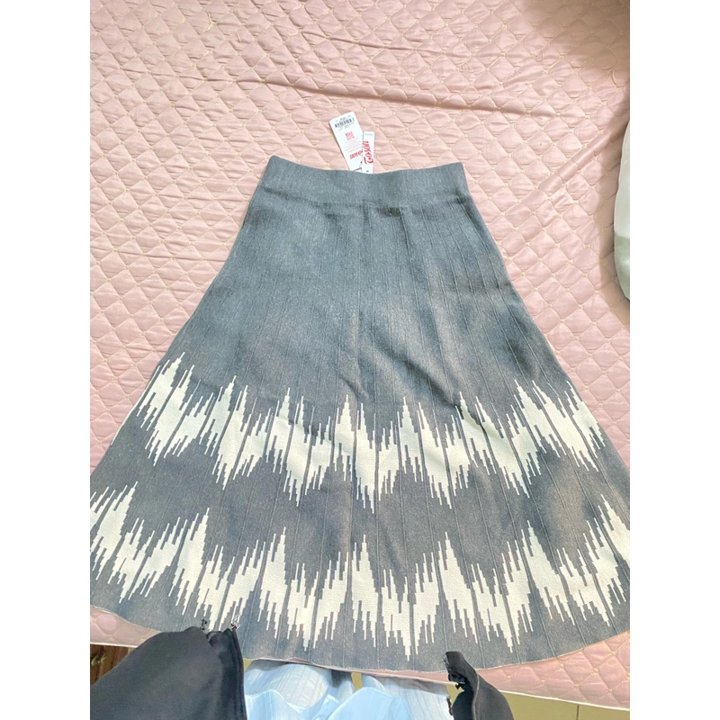 Chân váy xoè len lông thỏ free size 363521