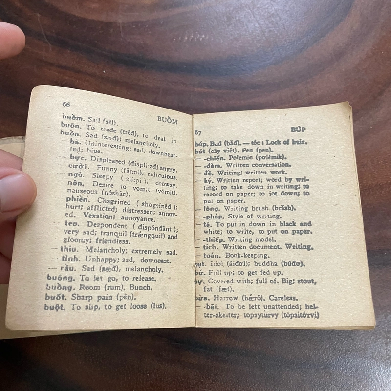 II Từ Điển Việt Anh (Loại bỏ túi) - Lê Bá Kông - ZIÊN HỒNG - 1969 463473