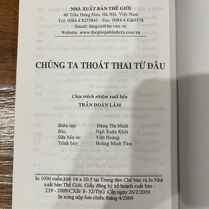 Đi tìm thành hoàng đế - E-rơ-nơ Mun-đa-sép Gồm 5 tựa: - Chúng ta thoát thai từ đâu.. 706689