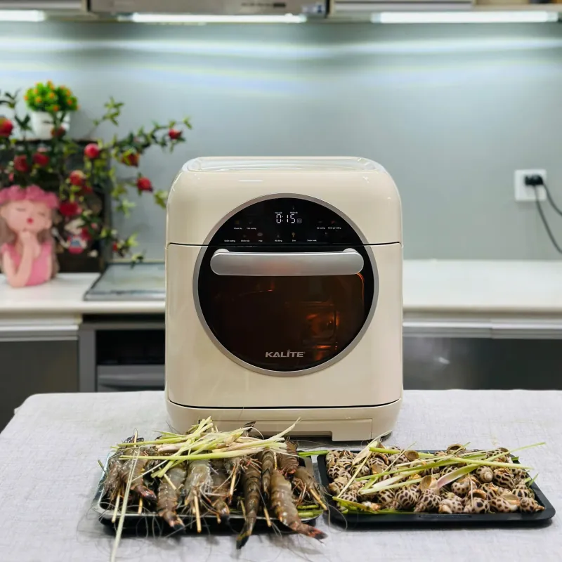 🔥 Không cần biết nấu vẫn làm được đủ món – Nồi chiên hơi nước 4in1 797257