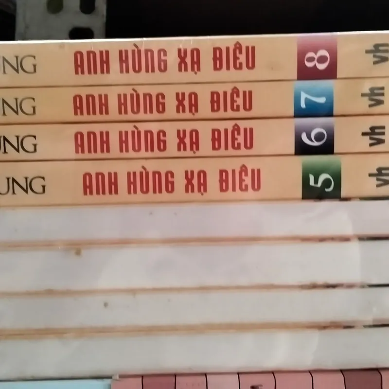 Anh hùng xạ điêu - Kim Dung (Bộ đủ 8 cuốn seal, hiếm còn sót lại) 574025