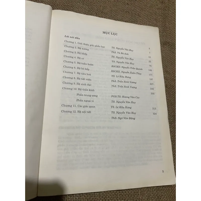 BÀI GIẢNG GIẢI PHẪU HỌC - BỘ MÔN GIẢI PHẪU- SÁCH KHỔ Y KHOA, KHỔ LỚN 565370