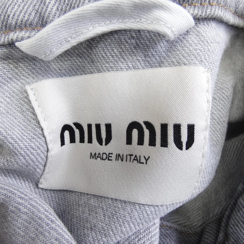 MIU MIU GWB148 S231 Áo khoác denim - Hàng hiệu Authentic 818771