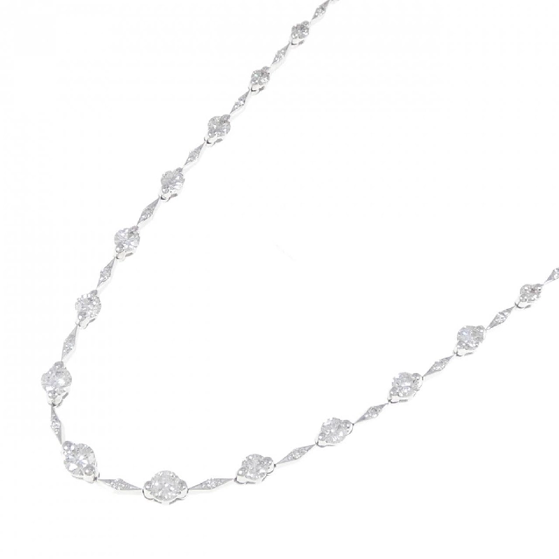 K18WG Dây chuyền kim cương 3.06CT - Hàng hiệu Chính hãng 862815