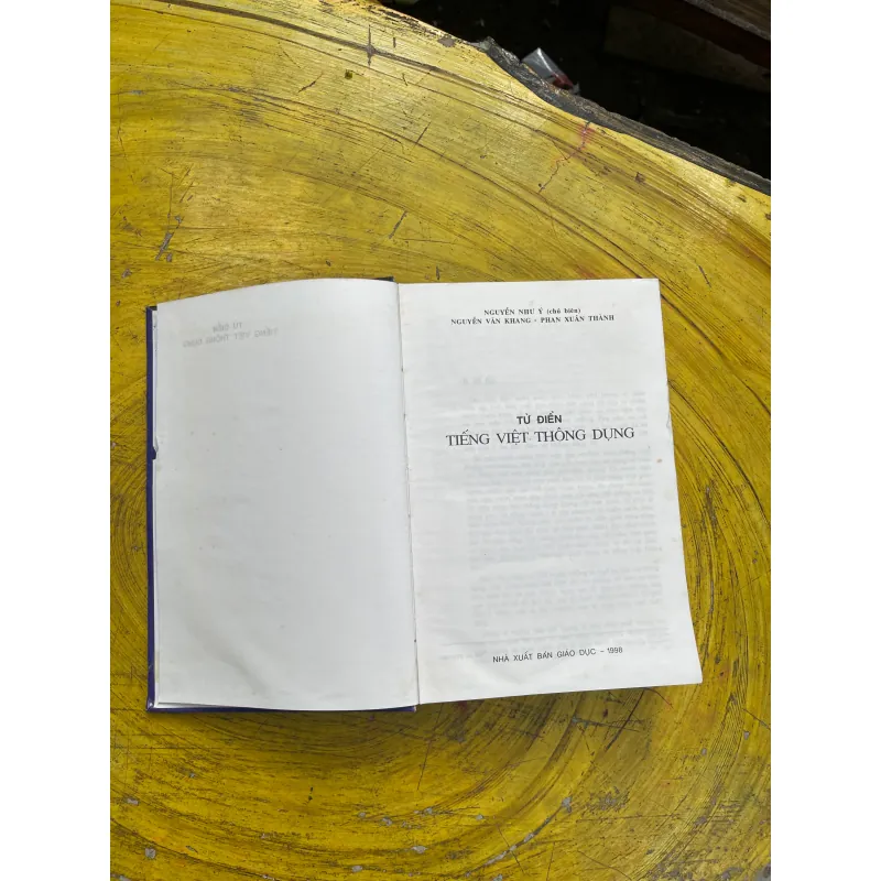 TỪ ĐIỂN TIẾNG VIỆT THÔNG DỤNG- NGUYỄN NHƯ Ý CHỦ BIÊN(2) 730990